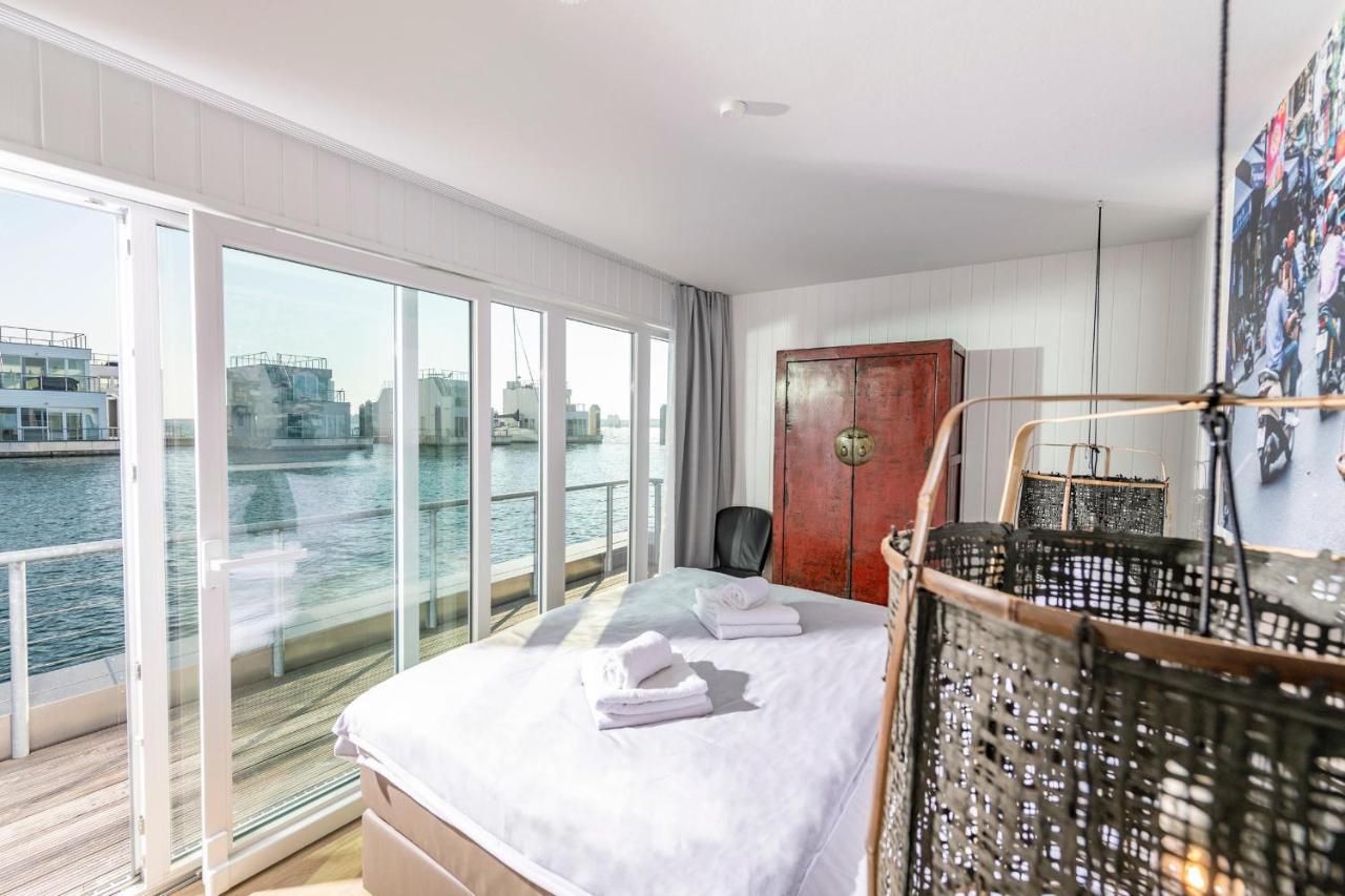 Schwimmendes Haus 10 Grad Ost Villa Olpenitz Ngoại thất bức ảnh